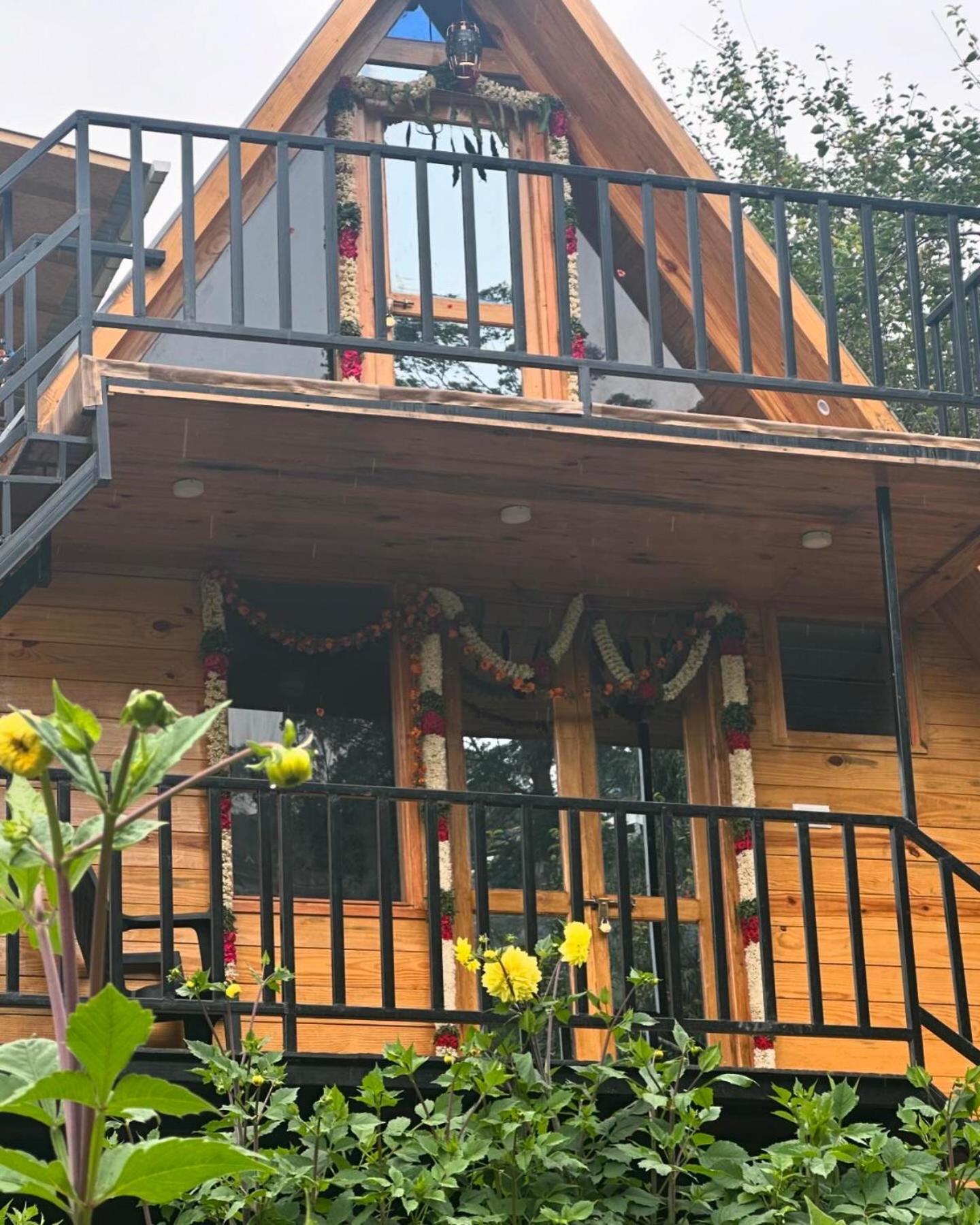 Magica Mount A Frame Wood House Villa Kodaikanal Exterior photo