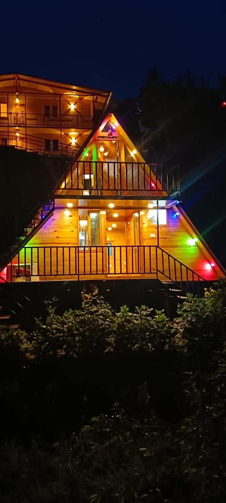 Magica Mount A Frame Wood House Villa Kodaikanal Exterior photo